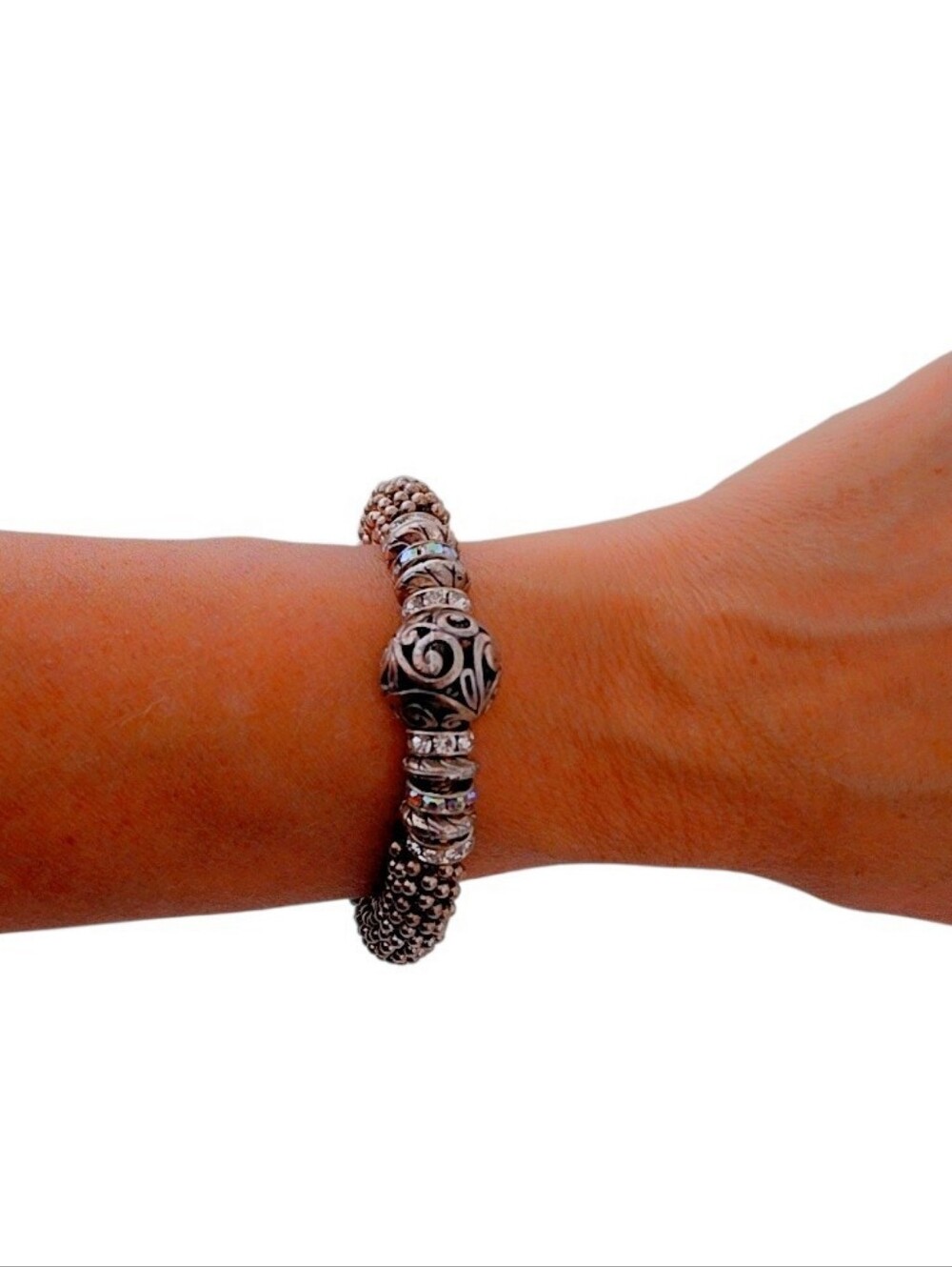 Vintage Stretch Bling Estate Bracelet